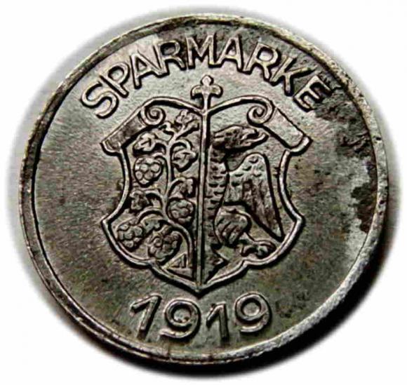5 fenigów 1919 Środa Śląska / Neumarkt