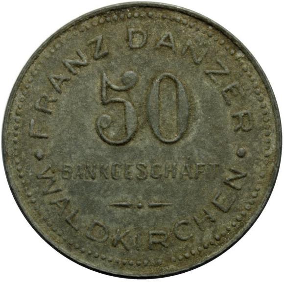 50 fenigów Waldkirchen