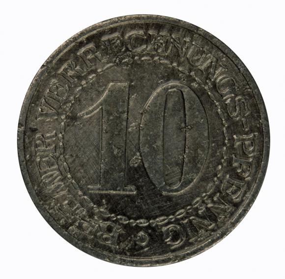 10 fenigów Bremen