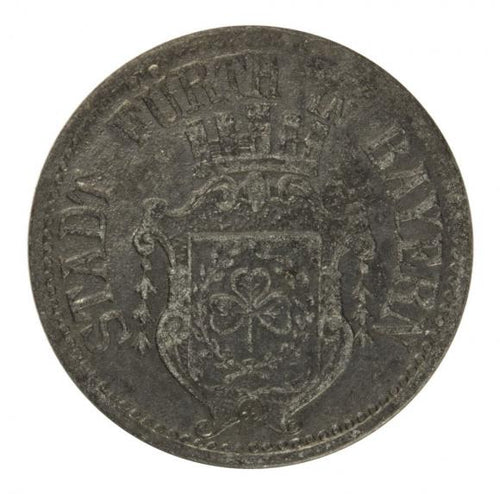 10 fenigów 1917 Furth Bawaria