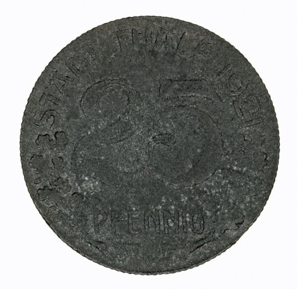 25 fenigów 1921 Thale Saksonia