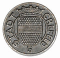 5 fenigów 1919 Crefeld Nadrenia