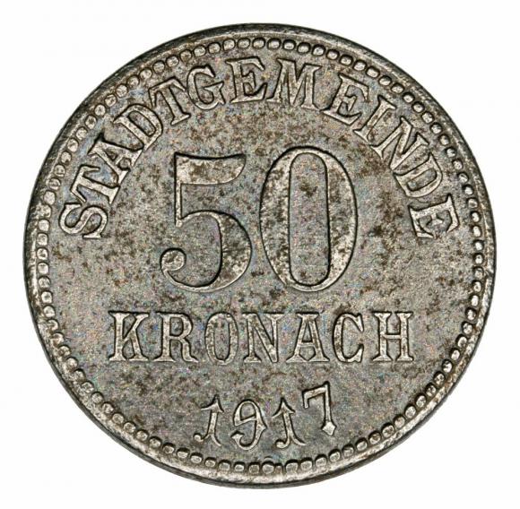 50 fenigów 1917 Kronach Bawaria