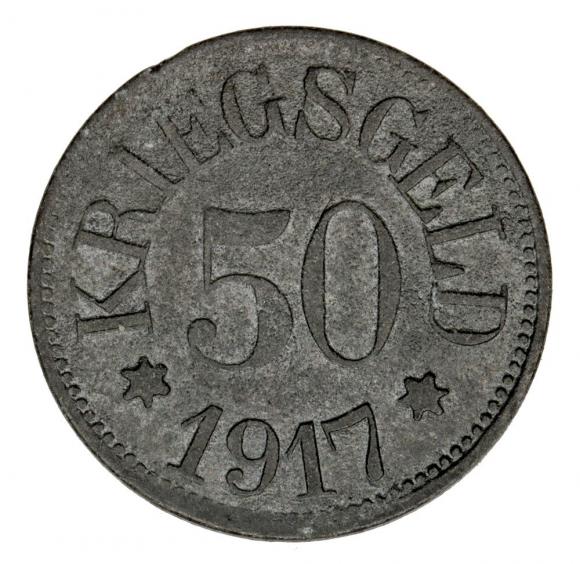 50 fenigów Gerolzhofen Bawaria