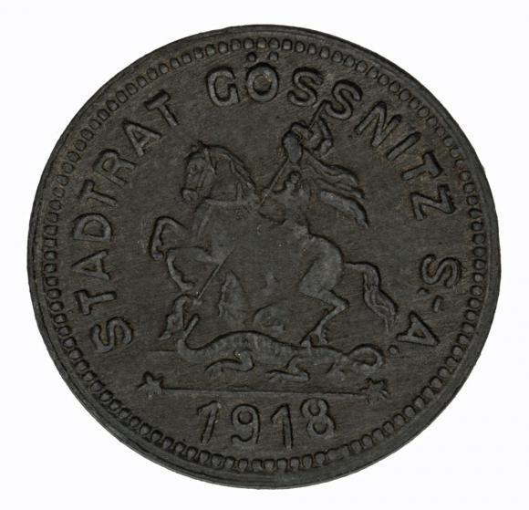 50 fenigów Gossnitz Saksonia