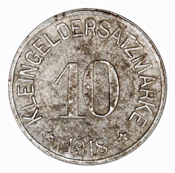 10 fenigów 1918 Naila Bawaria