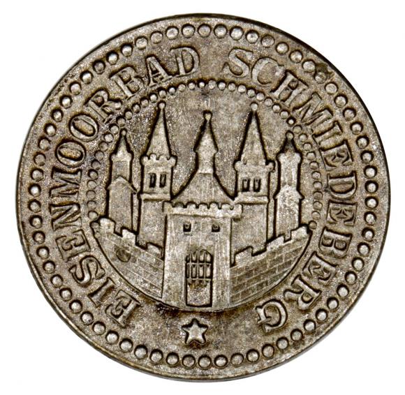 5 fenigów Schmiedeberg Saksonia