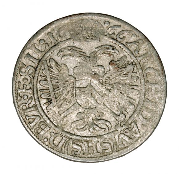 3 krajcary 1669 Leopold I Habsburg Śląsk Wrocław