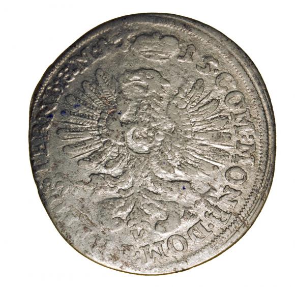 6 krajcarów 1715 Karol Fryderyk Wirtemberski Księstwo Oleśnickie Oleśnica