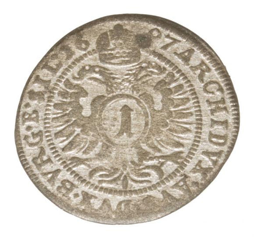 1 krajcar 1697 Leopold I Habsburg Śląsk Opole