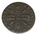1 pezzetta 1734 Honoriusz III Grimaldi Monako