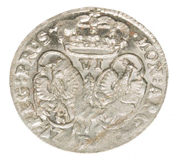 Szóstak 1753 Fryderyk II Wielki Niemcy Królewiec