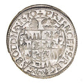 3 krajcary 1670 Karol II Lichtenstein Ołomuniec