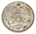 50 pennia 1916 Mikołaj II Romanow Finlandia okupacja rosyjska Helsinki