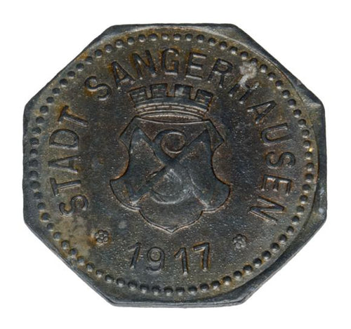 10 fenigów 1917 Sangerhausen